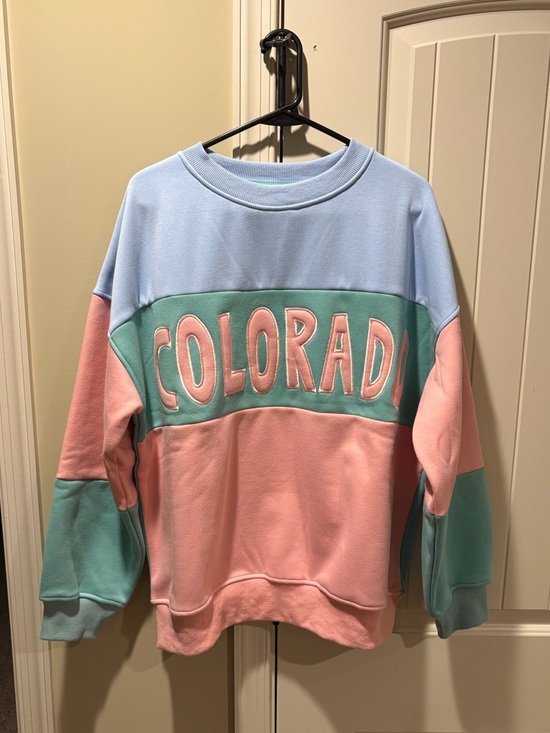 Le Lis Tops - Colorado Color Block Sweatshirt